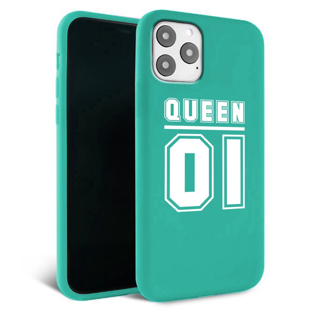 Husa pentru iPhone 11 pro - Silicon Matte - Queen