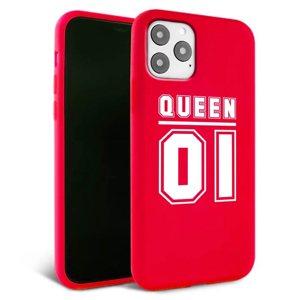 Husa pentru iPhone 11 ProMax - Silicon FlexiSoft - Queen Rosu