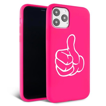 Husa pentru iPhone 11 pro - Silicon Matte - Ok 2 Husa pentru iPhone 11 pro - Silicon Matte - Ok 2