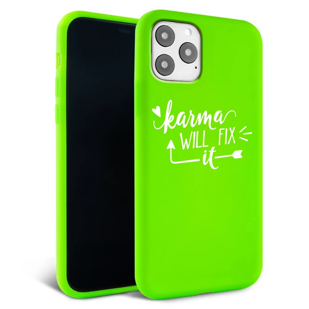 Husa pentru iPhone 11 pro - Silicon Matte - Karma 1