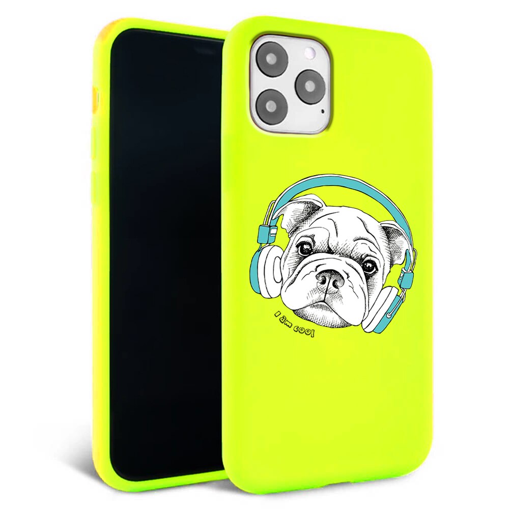 Husa pentru iPhone 11 pro - Silicon Matte - Cool dog
