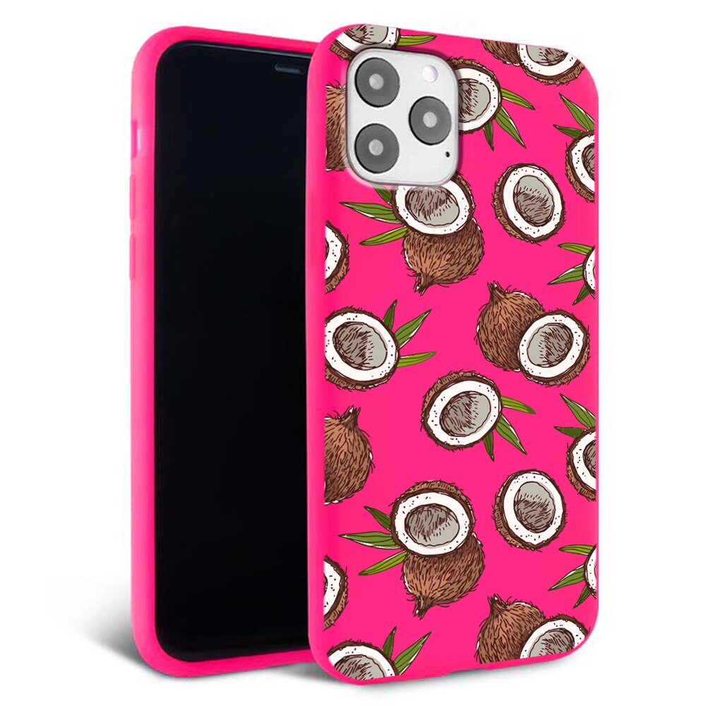 Husa pentru iPhone 11 ProMax - Silicon FlexiSoft - Cocos Roz