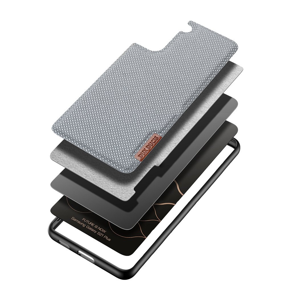 Husa de protectie, Dux Ducis Fino, Compatibil cu Samsung Galaxy S21 Plus 5G, Albastru