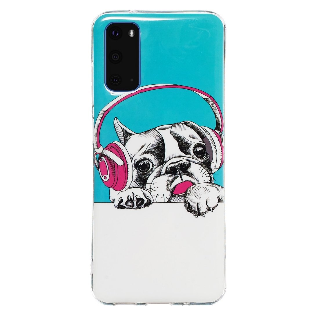 Husa silicon compatibila cu Samsung Galaxy S20 Fosforescent model Lovely Music, Silicon, TPU Viceversa