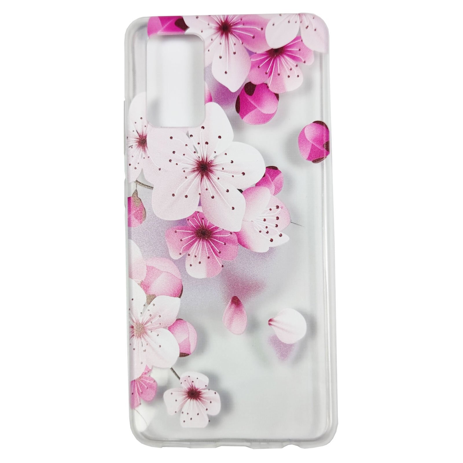Husa silicon compatibila cu Samsung Galaxy A32 model Cherry Blossom, Silicon, TPU Viceversa