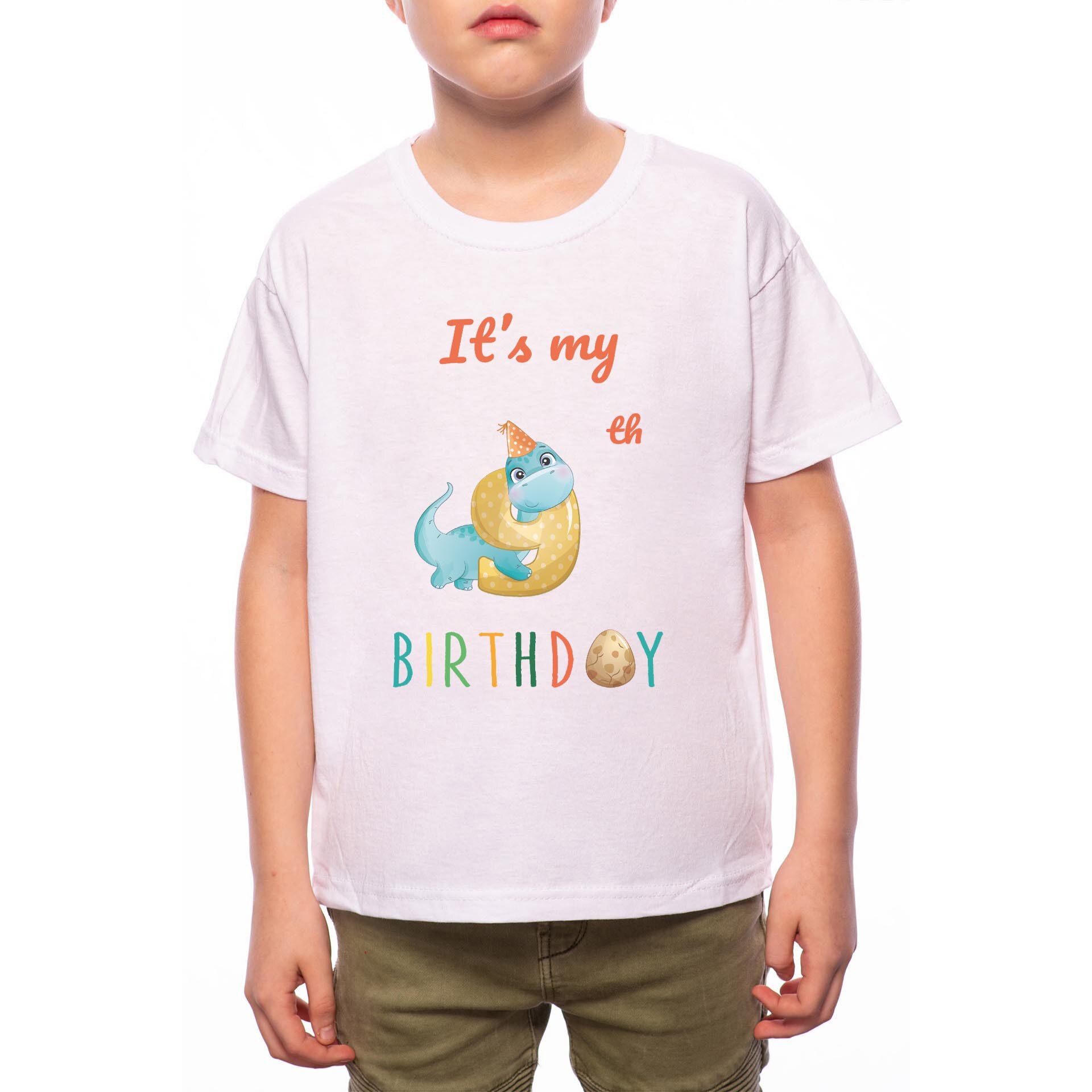 Tricou Baiat, 9th Birthday, 100% Bumbac, Alb, W16