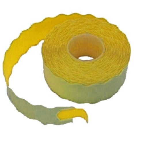 Rola etichete fluorescente, ProCart, 26x16 mm pentru marcator, galben