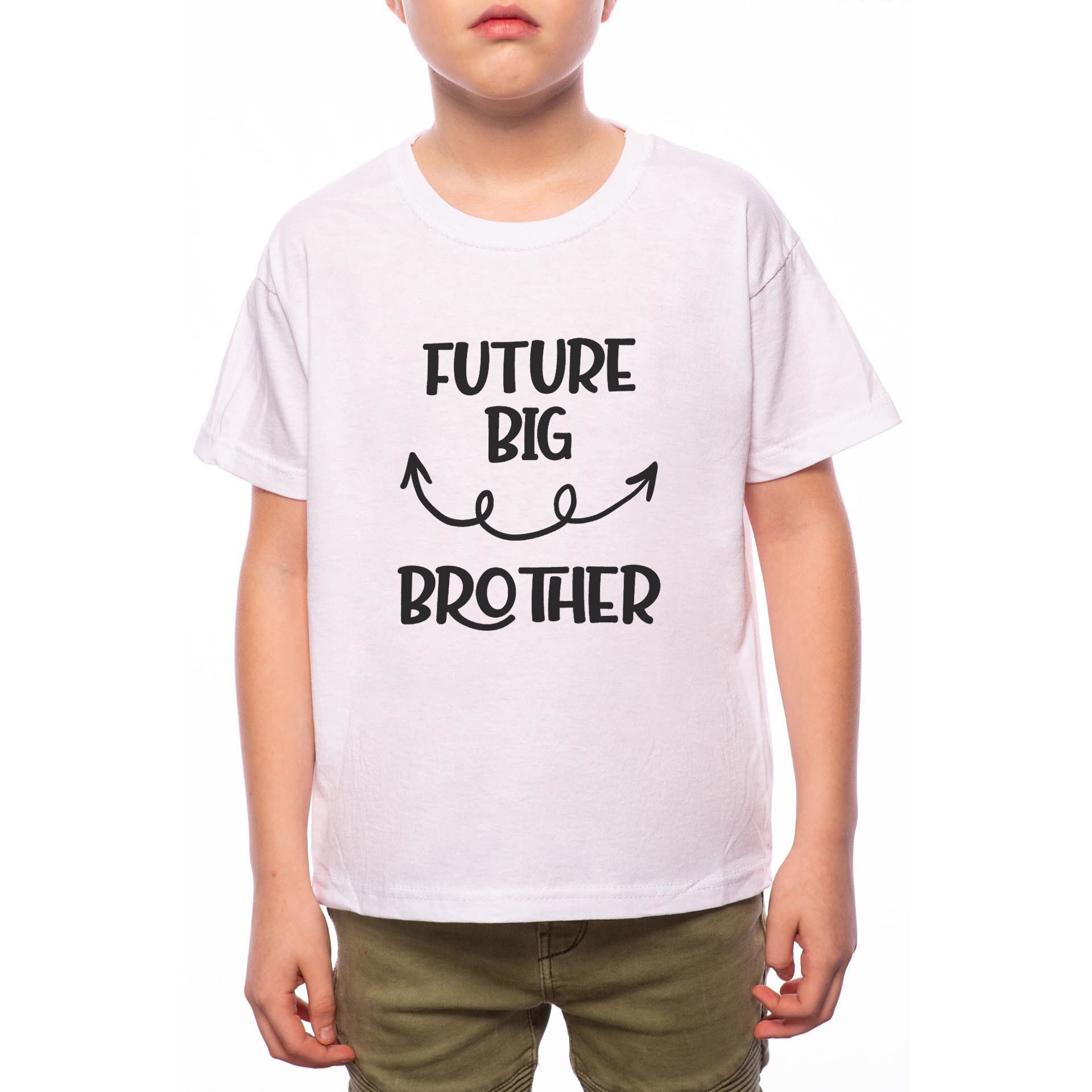 Tricou Baiat, Brother, 100% Bumbac, Alb, W45