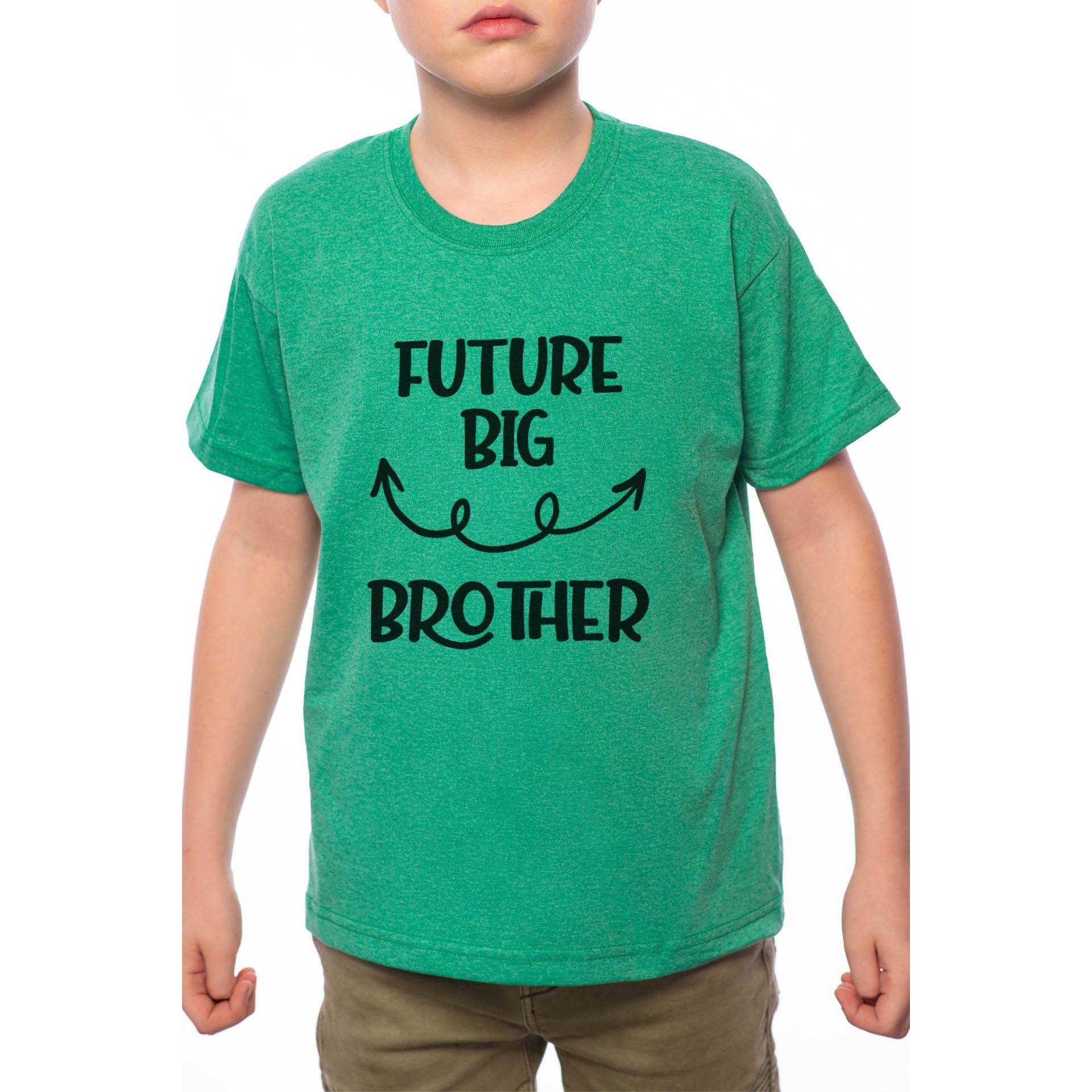 Tricou Baiat, Brother, 100% Bumbac, Verde, G45