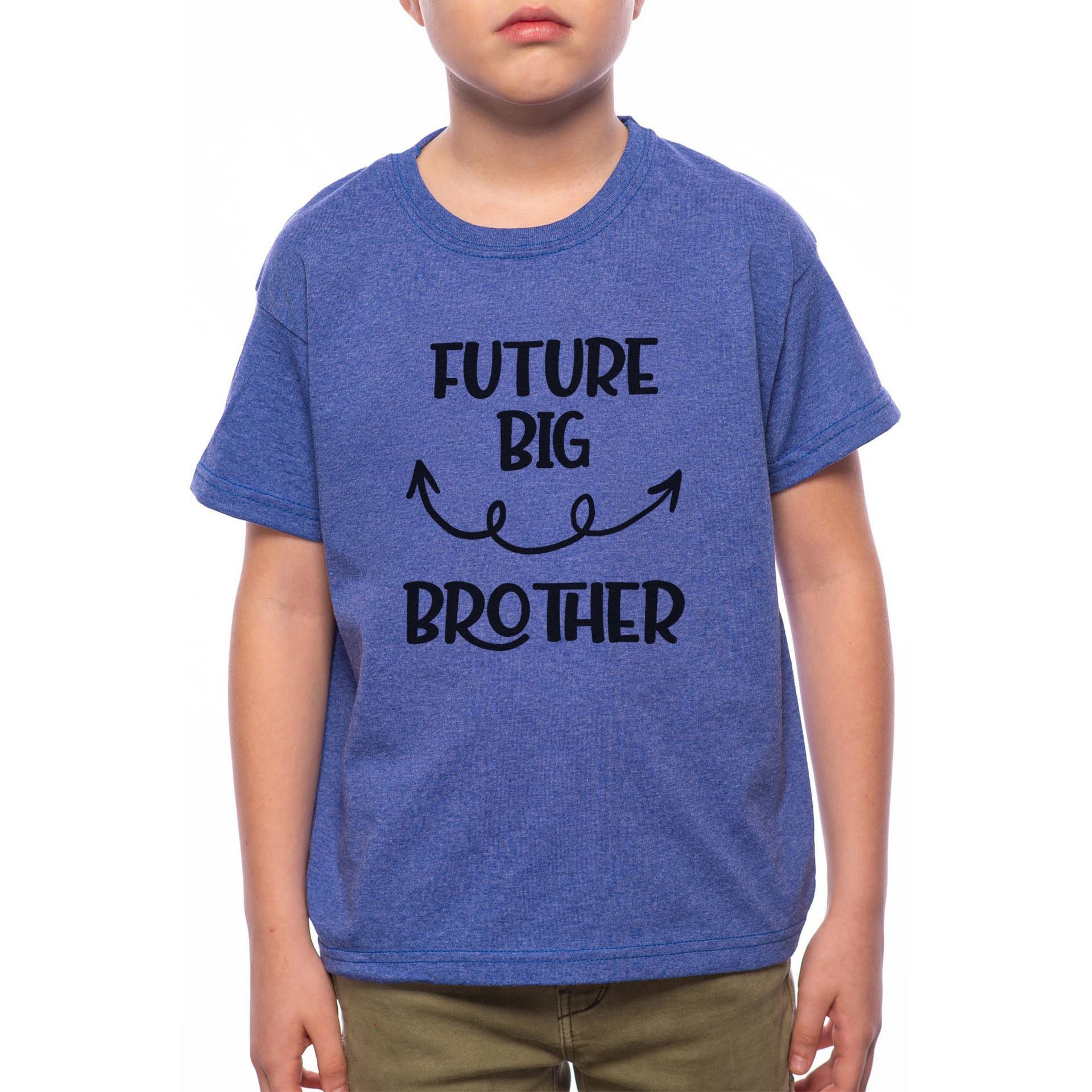 Tricou Baiat, Brother, 100% Bumbac, Albastru, A45