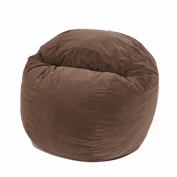 Fotoliu King Size XL, Brown Muffin Gama Plush Honey umplut cu fulgi de burete memory mix