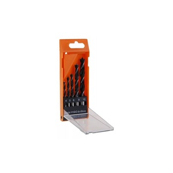 Set burghie lemn 5 bucati, 4-10MM, Festa, 20905 Set burghie lemn 5 bucati, 4-10MM, Festa, 20905