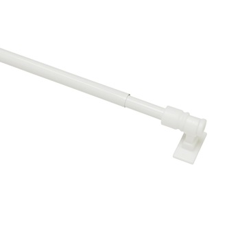Bara bistro extensibila pentru perdelute Gardinia California Ø 10/12 mm, 50 - 85 cm, Alb Bara bistro extensibila pentru perdelute Gardinia California Ø 10/12 mm, 50 - 85 cm, Alb