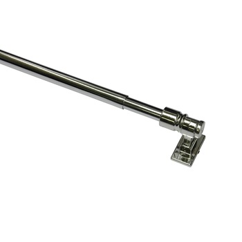 Bara bistro extensibila pentru perdelute Gardinia California Ø 10/12 mm, 75 - 135 cm, Crom Bara bistro extensibila pentru perdelute Gardinia California Ø 10/12 mm, 75 - 135 cm, Crom
