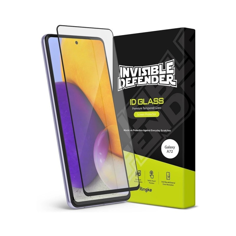 Folie Sticla Premium Ringke Invisible Defender Glass Compatibila Cu Samsung Galaxy A72 4g, Transparenta