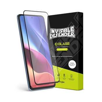 Folie Sticla Premium Ringke Invisible Defender Glass Compatibila Cu Xiaomi Poco F3, Transparenta Folie Sticla Premium Ringke Invisible Defender Glass Compatibila Cu Xiaomi Poco F3, Transparenta