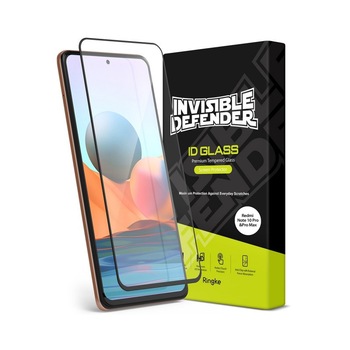 Folie Sticla Premium Ringke Invisible Defender Glass Compatibila Cu Xiaomi Redmi Note 10 Pro, Transparenta Folie Sticla Premium Ringke Invisible Defender Glass Compatibila Cu Xiaomi Redmi Note 10 Pro, Transparenta