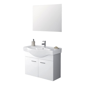 Mobilier de baie suspendat Stella 80cm Mobilier de baie suspendat Stella 80cm