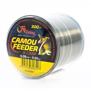 Monofilament Camou Feeder - Crap 0.22 MM / 300 M / 6.70 KG Monofilament Camou Feeder - Crap 0.22 MM / 300 M / 6.70 KG