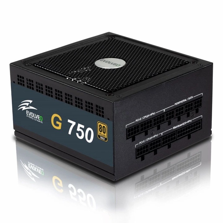 Evolveo 750W 80+ Gold G750, 254458, Tápegység