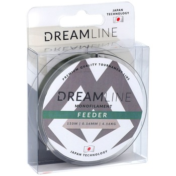 Fir Dreamline feeder (moss Green) - 0.16mm 4.16kg 150m Fir Dreamline feeder (moss Green) - 0.16mm 4.16kg 150m