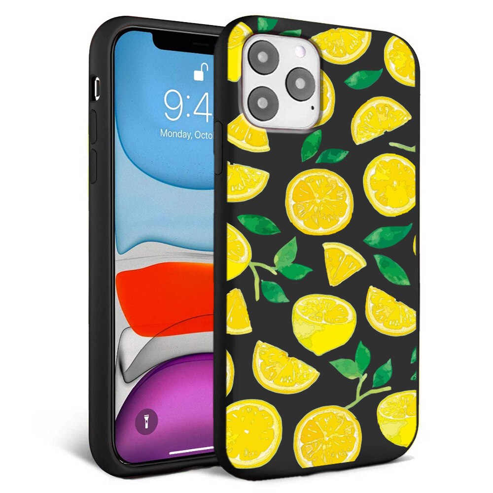 Husa pentru iPhone 11 pro - Silicon Matte - Lemons