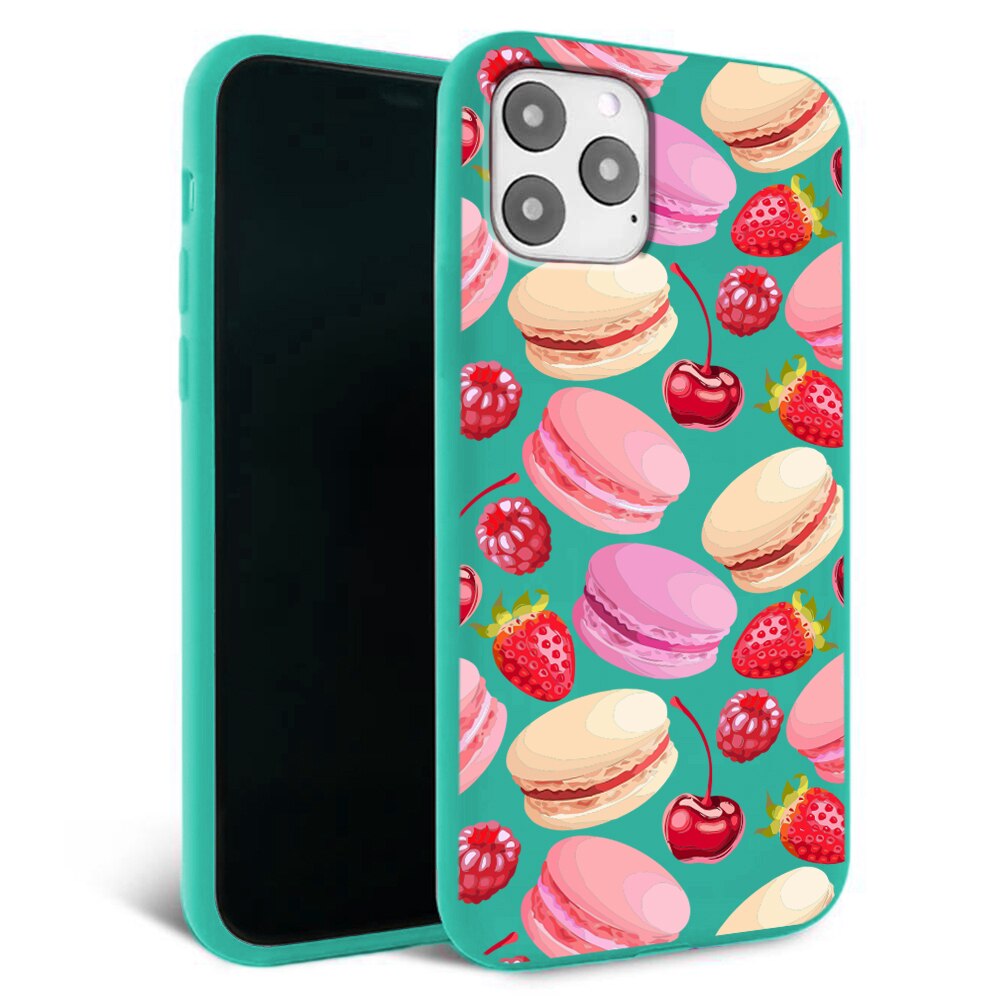 Husa pentru iPhone 11 ProMax - Silicon FlexiSoft - Macarons Mint