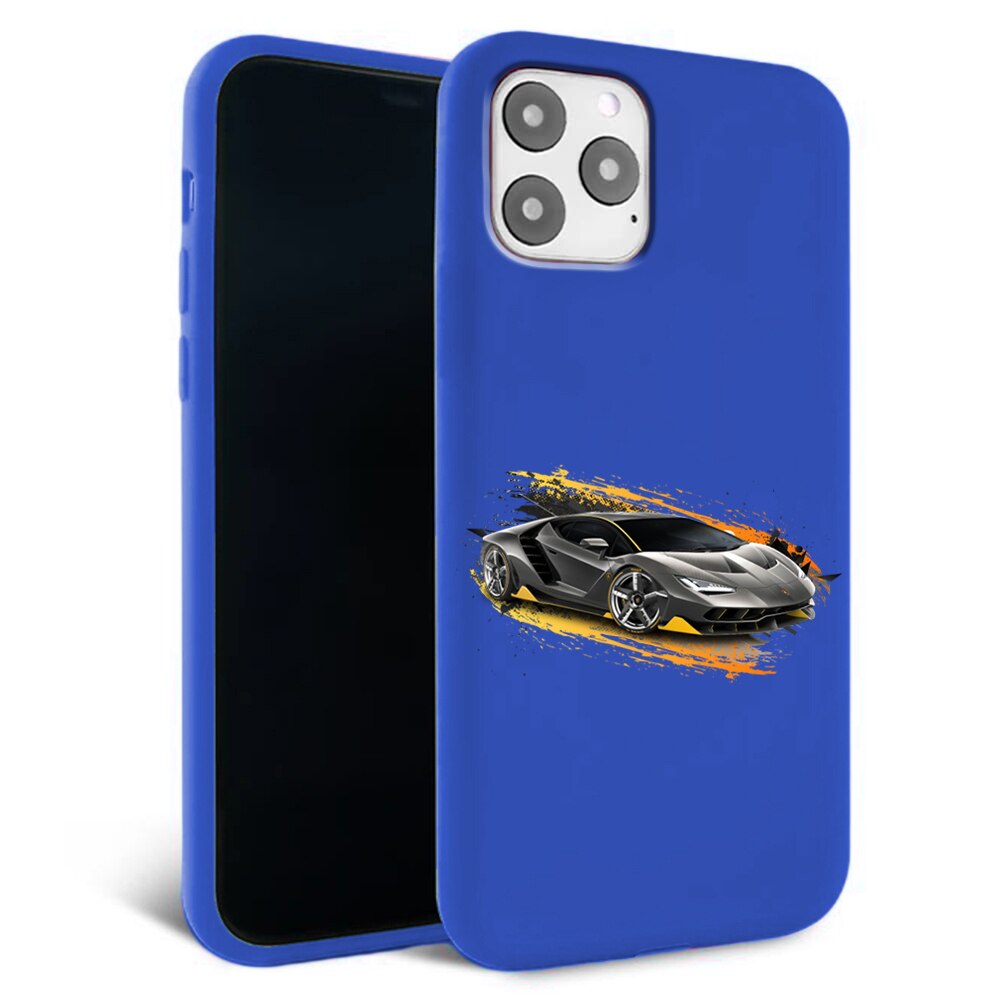 Husa pentru iPhone 11 pro - Silicon Matte - Lambo
