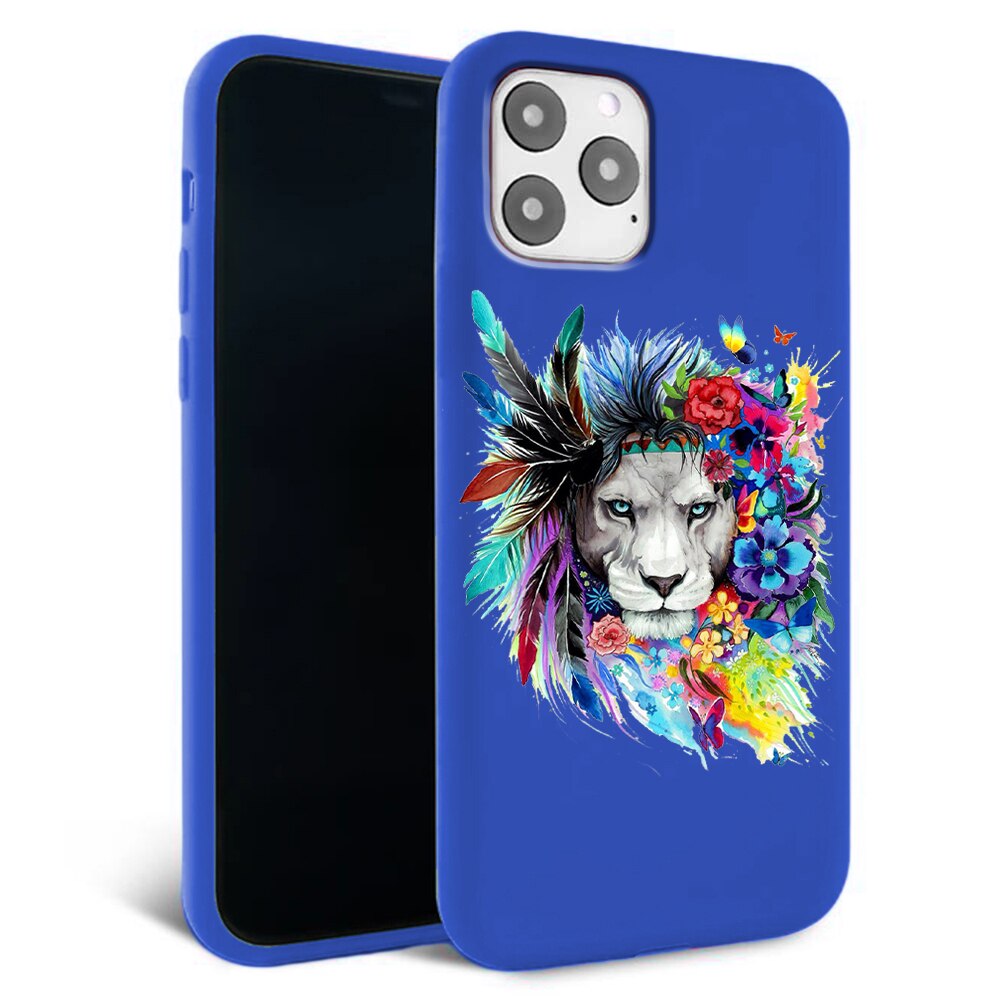 Husa pentru iPhone 11 pro - Silicon Matte - Lion King