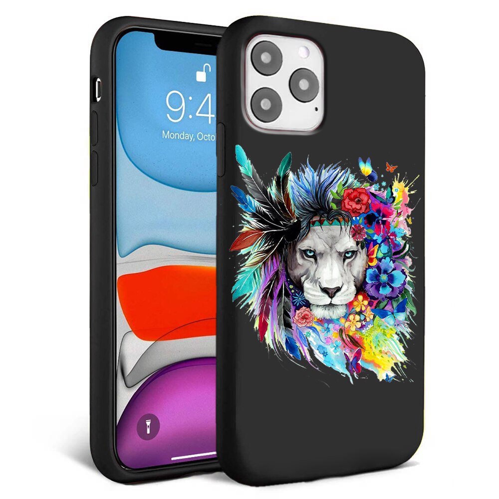 Husa pentru iPhone 11 pro - Silicon Matte - Lion King