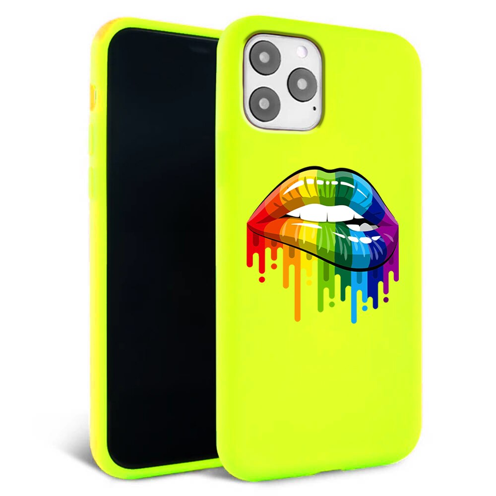 Husa pentru iPhone 11 pro - Silicon Matte - Lips