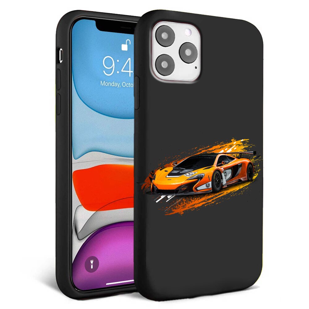 Husa pentru iPhone 11 pro - Silicon Matte - Racing car