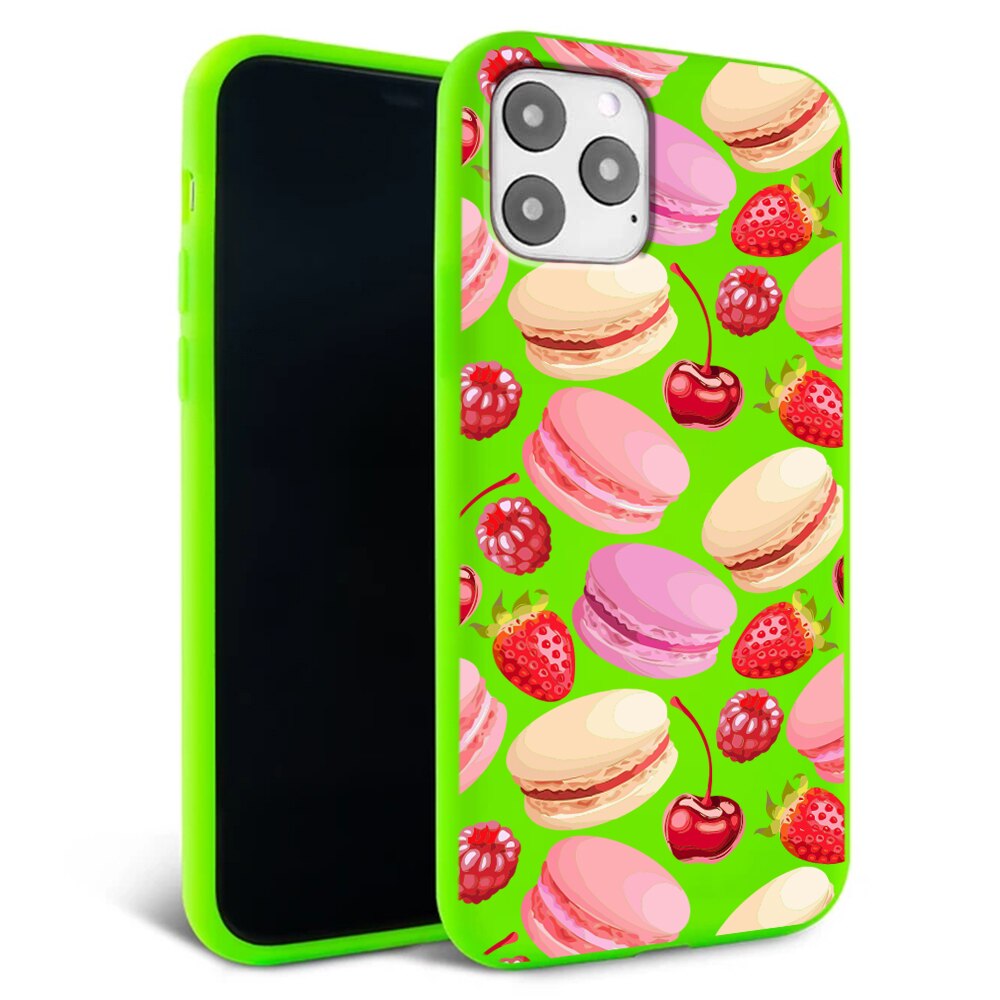Husa pentru iPhone 11 pro - Silicon Matte - Macarons
