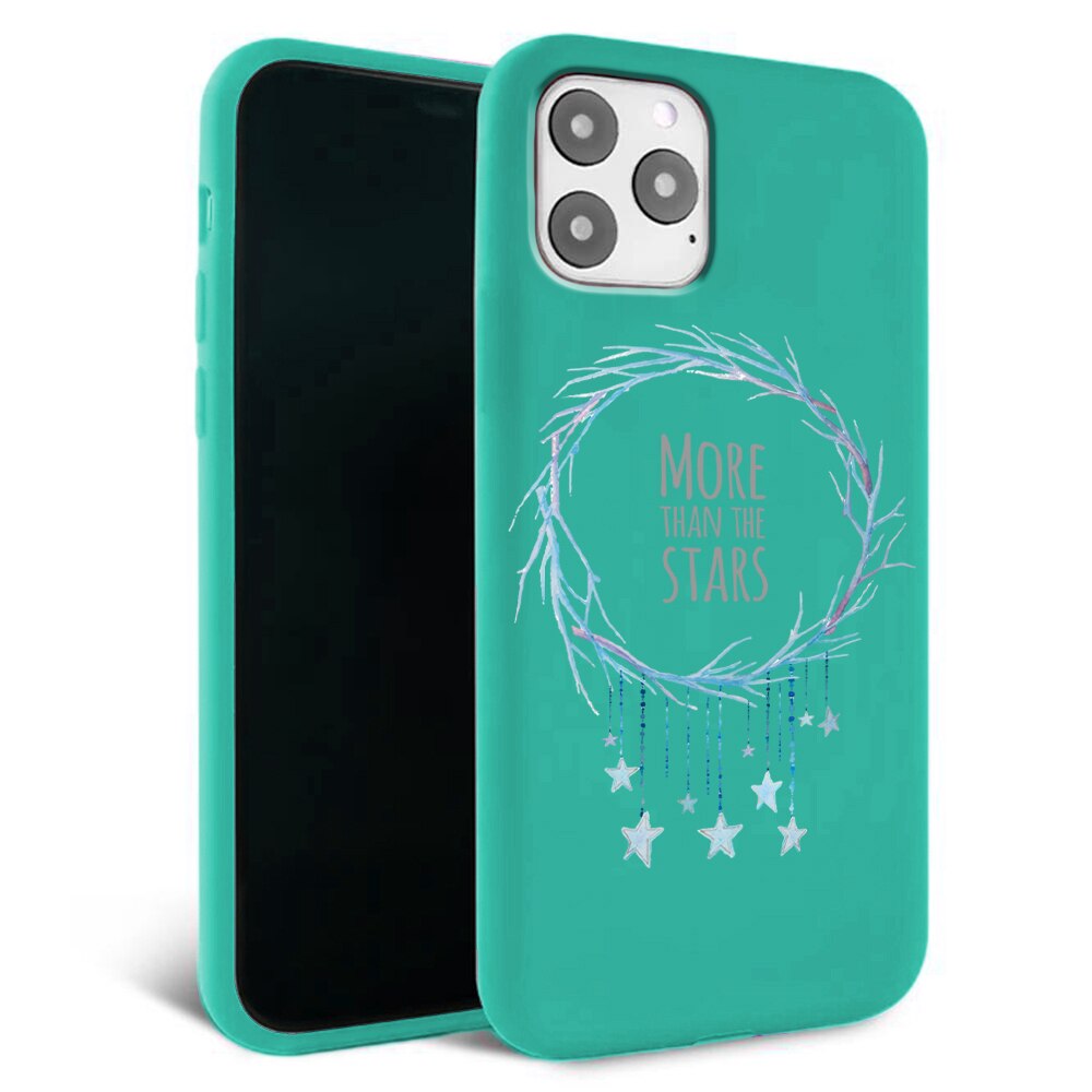 Husa pentru iPhone 11 pro - Silicon Matte - More than the stars