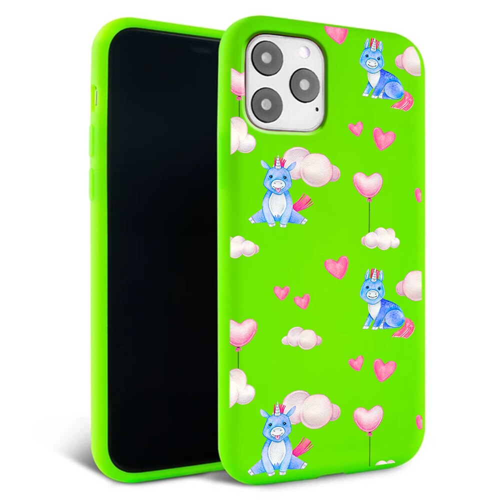 Husa pentru iPhone 11 pro - Silicon Matte - Unicorn
