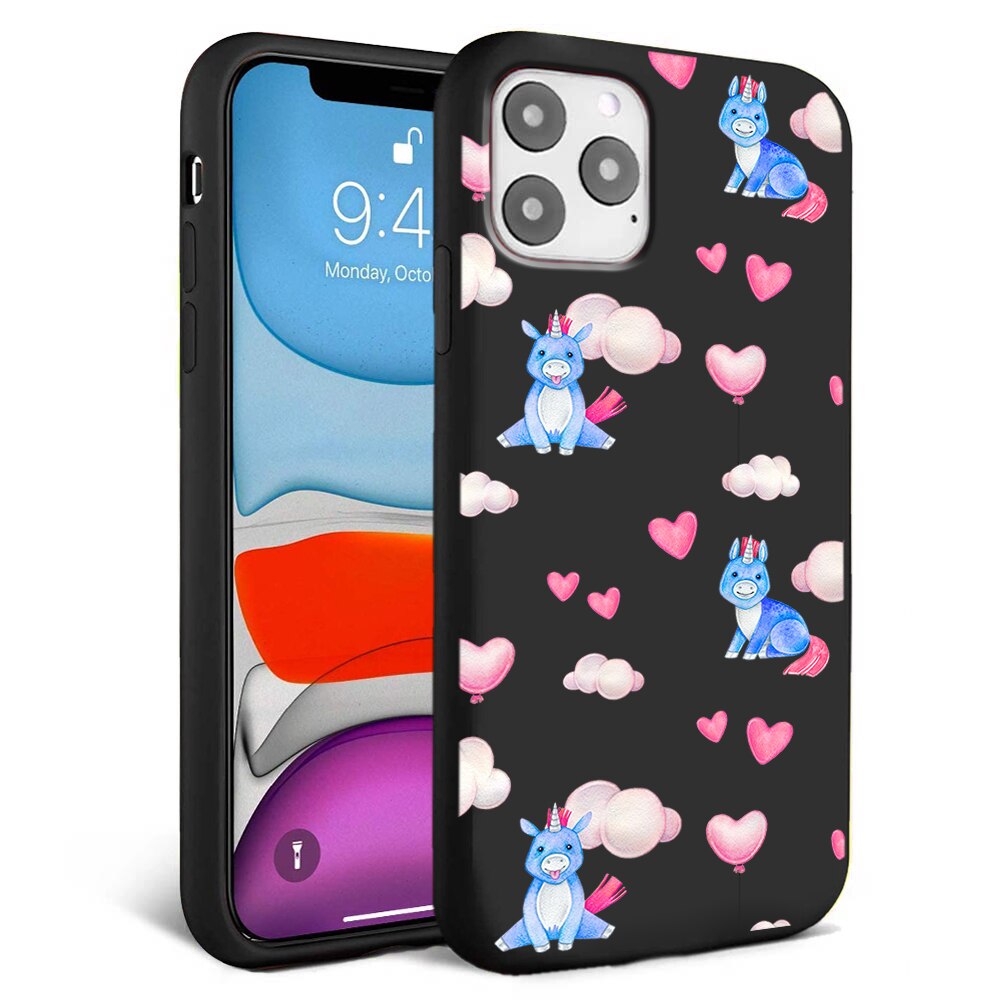 Husa pentru iPhone 11 pro - Silicon Matte - Unicorn