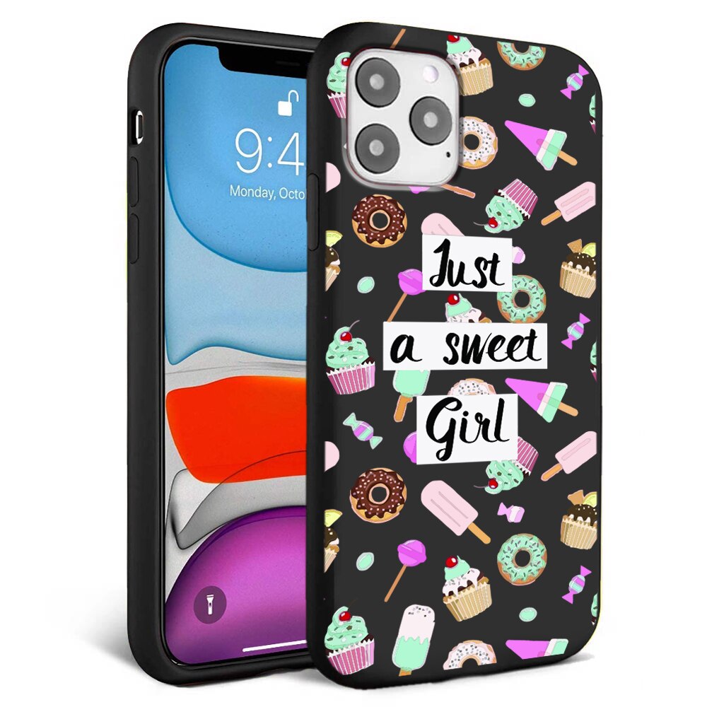 Husa pentru iPhone 11 pro - Silicon Matte - Sweet girl