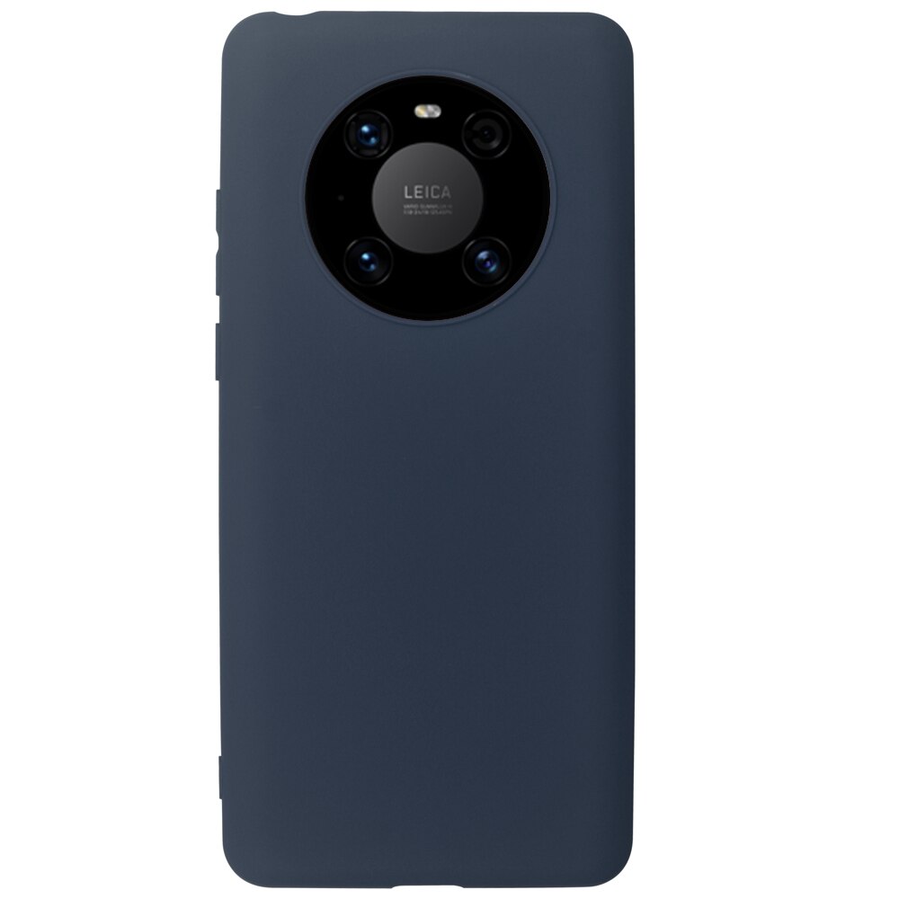 Husa Just Must Silicon Candy compatibila cu Huawei Mate 40, Navy