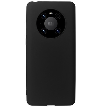 Husa Just Must Silicon Candy compatibila cu Huawei Mate 40, Black Husa Just Must Silicon Candy compatibila cu Huawei Mate 40, Black
