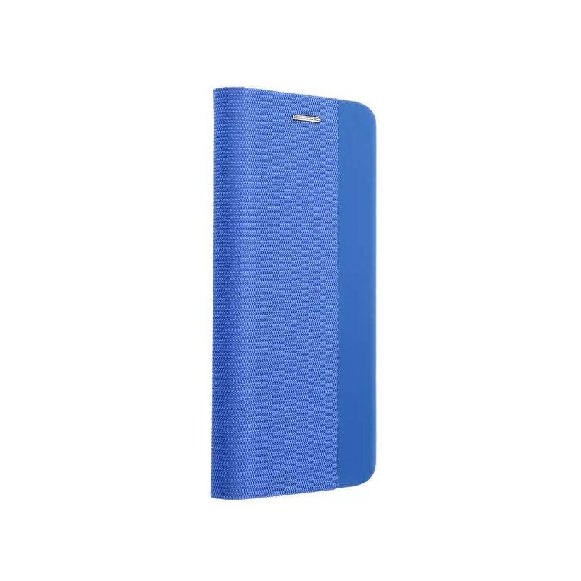 Husa tip carte Sensitive compatibila cu Samsung Galaxy A21s, inchidere magenetica, Albastru