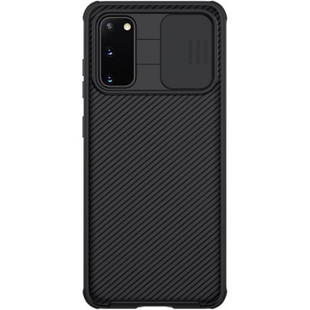 Husa protectie spate si camera foto negru, pentru Samsung Galaxy S20 / S20 5G Nillkin CamShield Pro Husa protectie spate si camera foto negru, pentru Samsung Galaxy S20 / S20 5G Nillkin CamShield Pro