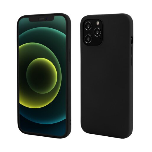 Husa pentru iPhone 12 Pro Max, Vetter GO, Soft Touch, Neagra