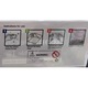 Barna márvány mintázat öntapadó csempe kinézetű pvc matrica Márvány mintás 30*60cm