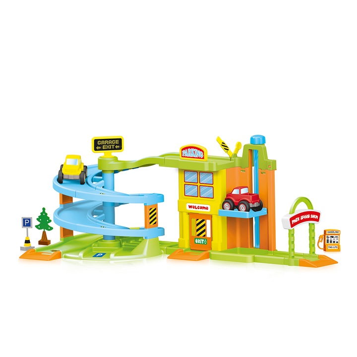 Parcare masinute, Dolu, Multicolor