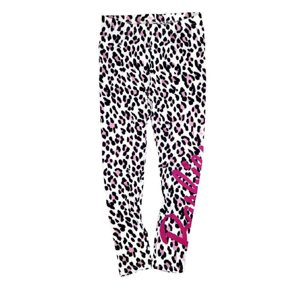 Colanti Barbie, Animal print, roz