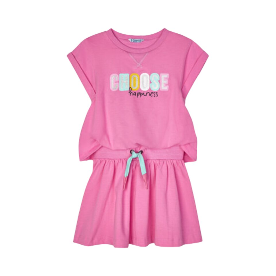 Rochie roz sport fetite Mayoral