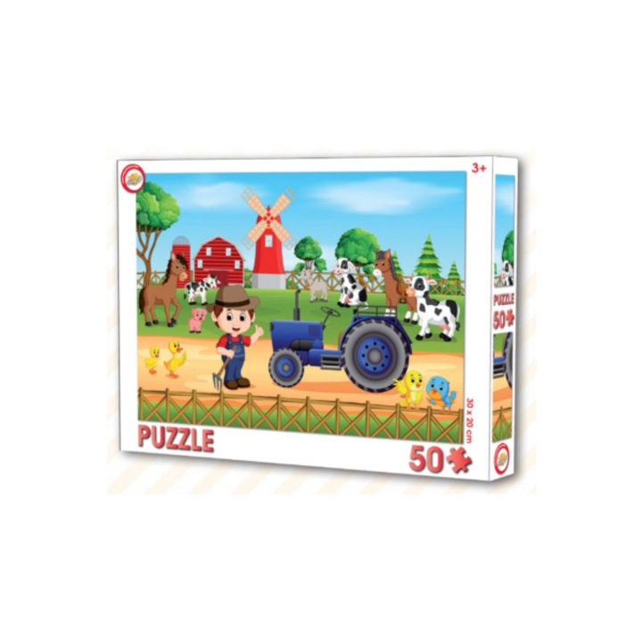 Farm Farmer life puzzle 50 db-os