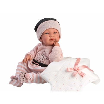 Papusa Llorens Tinta Cojin Estrella, 43 cm Papusa Llorens Tinta Cojin Estrella, 43 cm