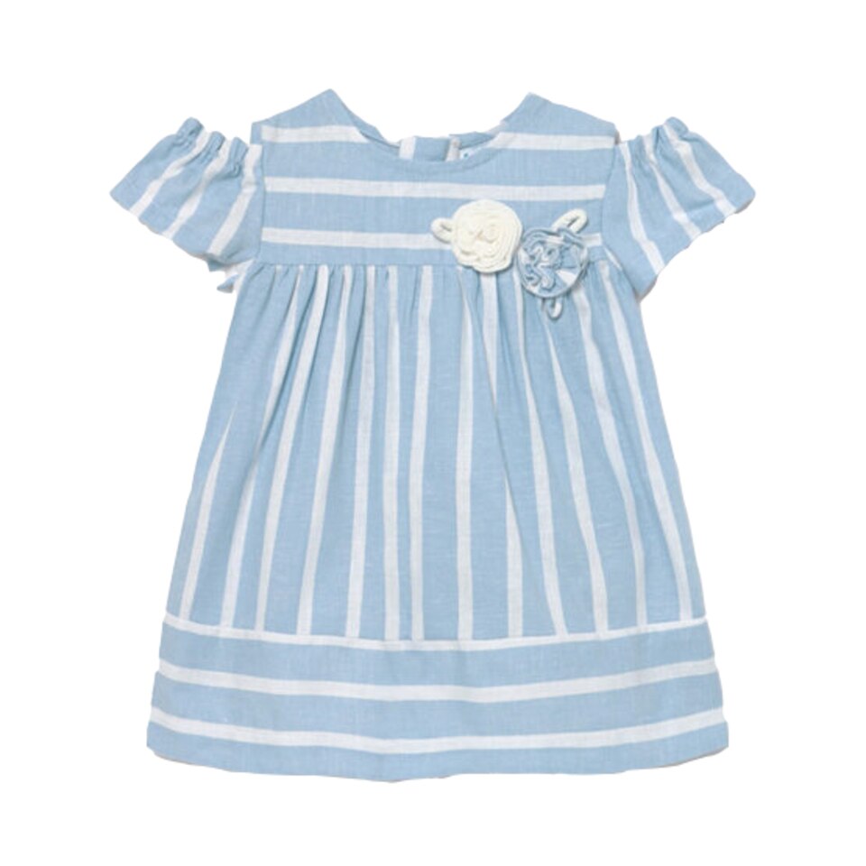 Rochie in dungi albastra, Mayoral