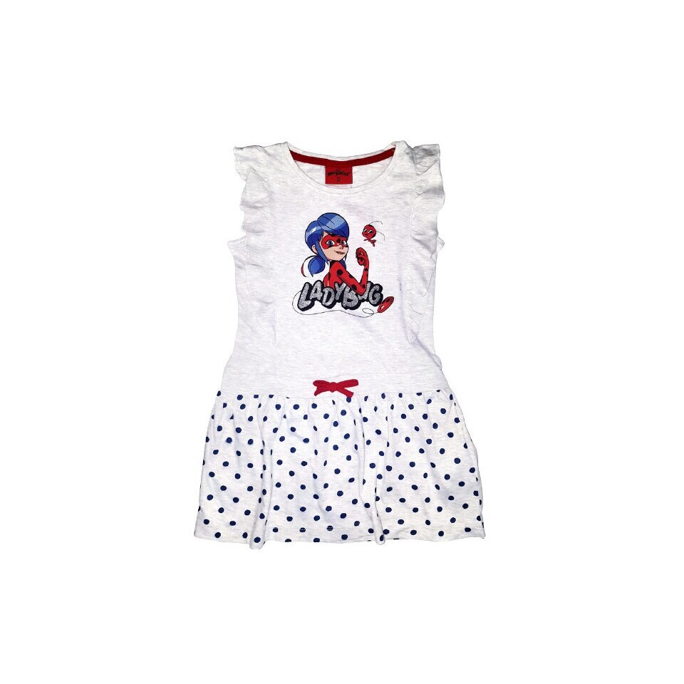 Rochie vara, Miraculos, gri cu buline